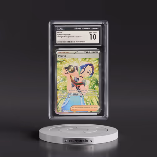 2024 Twilight Masquerade - TWM EN #220/167 Perrin - Special Illustration Rare (CGC 10 GEM MINT)