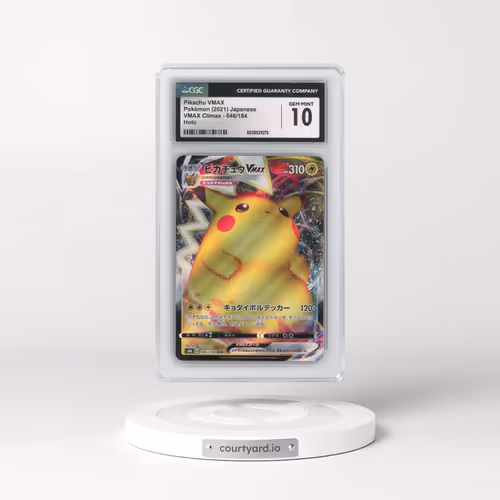 2021 VMAX Climax #046/184 Pikachu VMAX - Holo (CGC 10 GEM MINT)