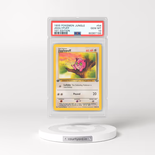 1999 Jungle #54 Jigglypuff - 1st Edition (PSA 10 GEM MINT)