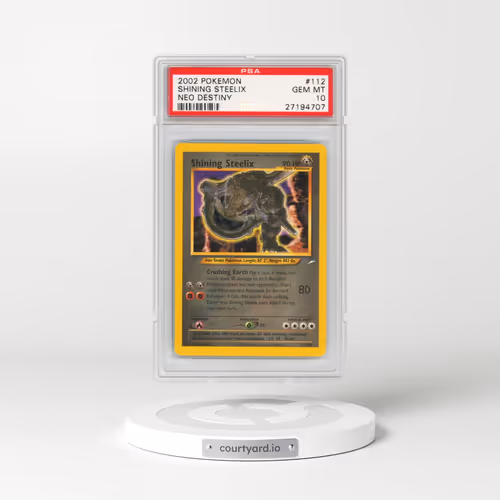 2002 Pokémon Neo Destiny #112 Shining Steelix - Holo (PSA 10 GEM MINT)