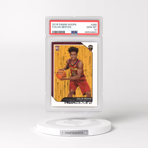 2018 Panini Hoops #280 Collin Sexton (PSA 10 GEM MINT)