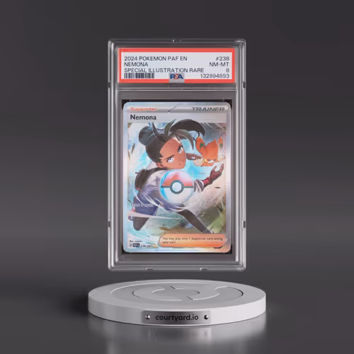2024 Pokémon Paf EN-Paldean Fates #238 Nemona - Special Illustration Rare (PSA 8 NM-MT)