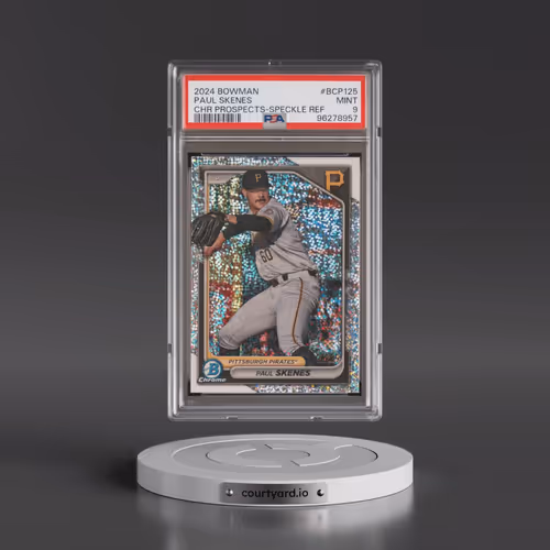2024 Bowman Chrome Prospects #BCP125 Paul Skenes - Speckle Refractor (PSA 9 MINT)