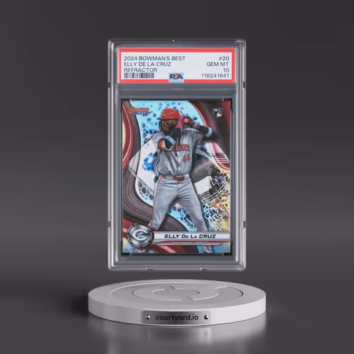 2024 Bowman's Best #20 Elly de La Cruz - Refractor (PSA 10 GEM MINT)