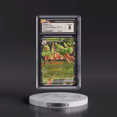 2024 Prismatic Evolutions - PRE EN #011/131 Hydrapple ex - Holo (CGC 8 NM-MT)