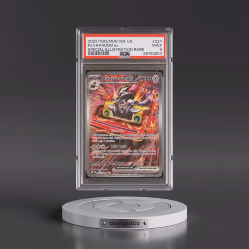 2023 Pokémon Obf EN-Obsidian Flames #224 Revavroom EX - Holo Special Illustration Rare (PSA 9 MINT)