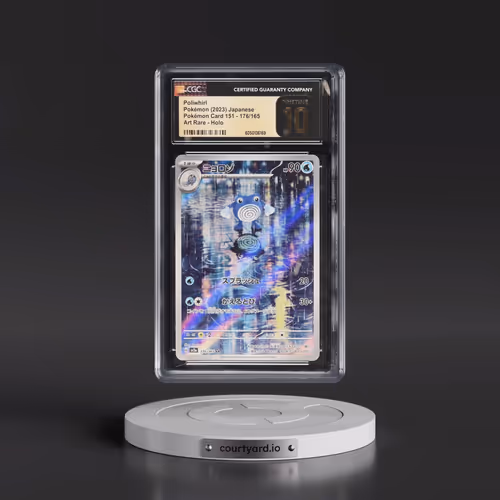 2023 Pokémon Card 151 #176/165 Poliwhirl - Art Rare Holo (CGC 10 PRISTINE)