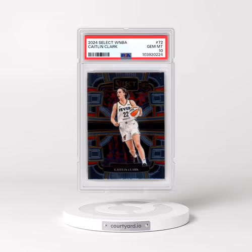 2024 Panini Select WNBA #72 Caitlin Clark (PSA 10 GEM MINT)