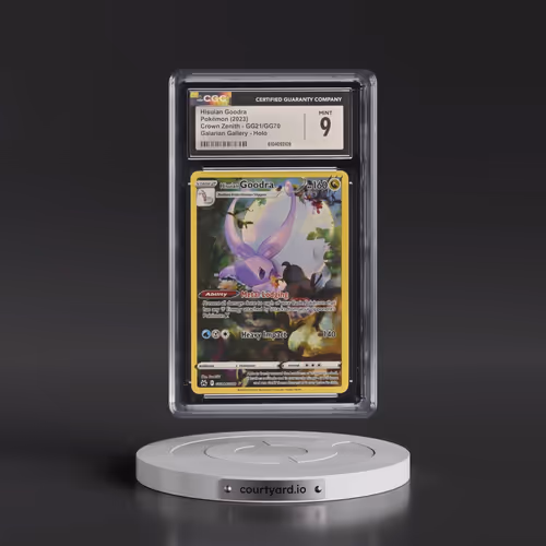 2023 Crown Zenith #GG21/GG70 Hisuian Goodra - Galarian Gallery Holo (CGC 9 MINT)