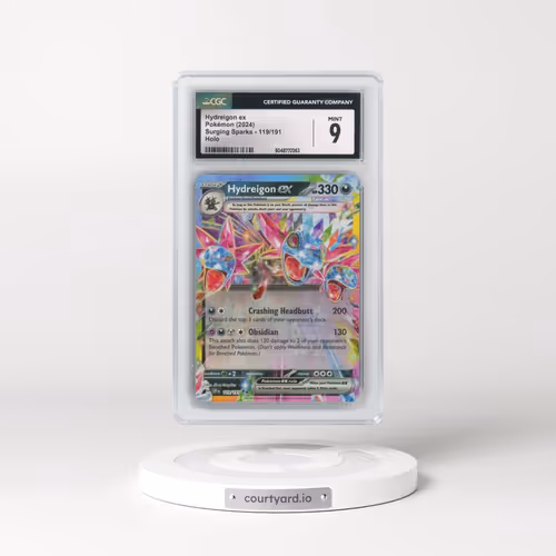 2024 Pokémon Ssp EN-Surging Sparks #119 Hydreigon EX - Holo (CGC 9 MINT)