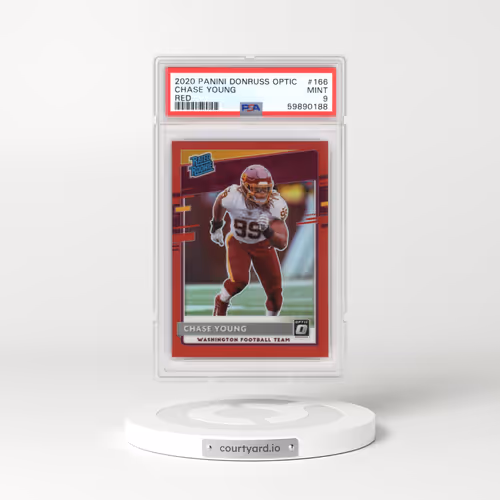 2020 Panini Donruss Optic #166 Chase Young (PSA 9 MINT)