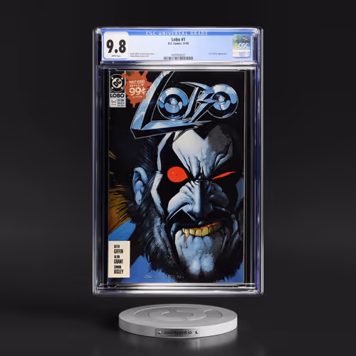 Lobo #1 CGC 9.8 White Pages (D.C. Comics, 11/90)