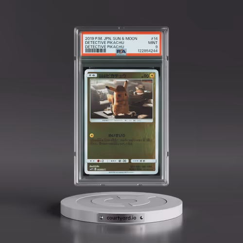 2019 Pokémon Sun & Moon Detective Pikachu #14 Detective Pikachu (PSA 9 MINT)