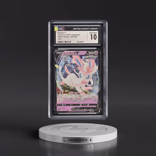 2021 VMAX Climax #074/184 Sylveon V - Holo (CGC 10 GEM MINT)