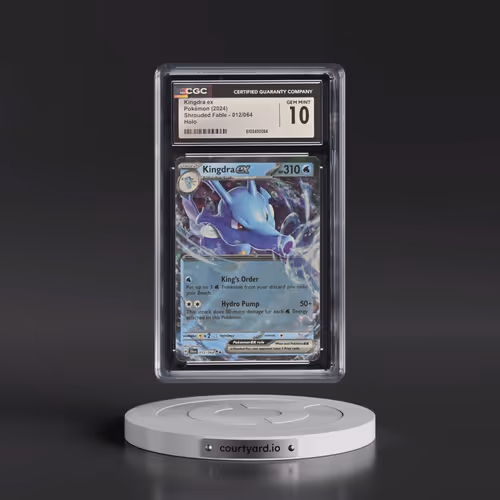 2023 Shrouded Fable - SFA EN #012/064 Kingdra ex - Holo (CGC 10 GEM MINT)