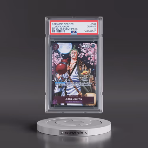 2025 One Piece Championship 2025-26 Event Pack #067 Zoro-Juurou (PSA 10 GEM MINT)