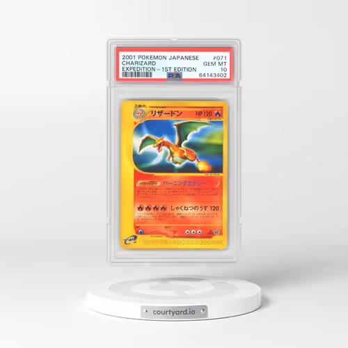 2001 Japanese Expedition #71 Charizard - 1st Edition (PSA 10 GEM MINT)