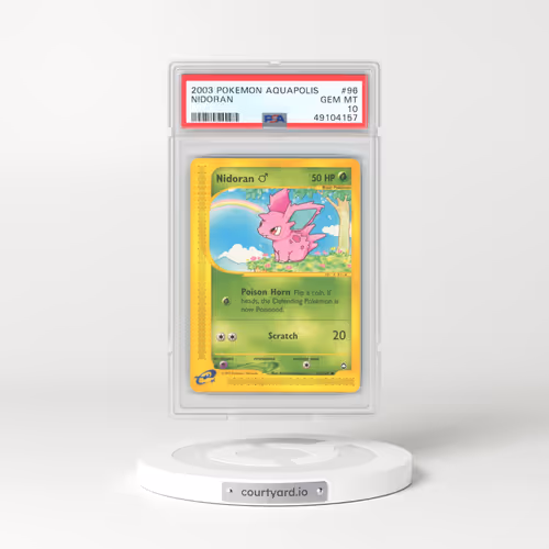 2003 Pokémon Aquapolis #96 Nidoran (PSA 10 GEM MINT)