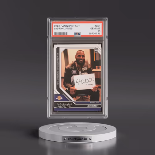 2023 Panini Instant #391 LeBron James (PSA 10 GEM MINT)