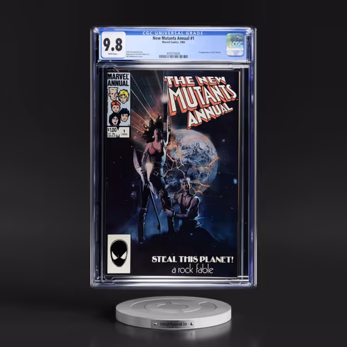 New Mutants Annual #1 CGC 9.8 White Pages (Marvel Comics, 1984)