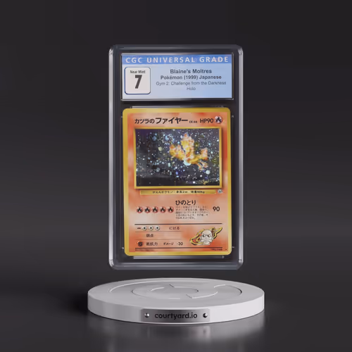 1999 Gym 2: Challenge from the Darkness Blaine's Moltres - Holo (CGC 7 NM)
