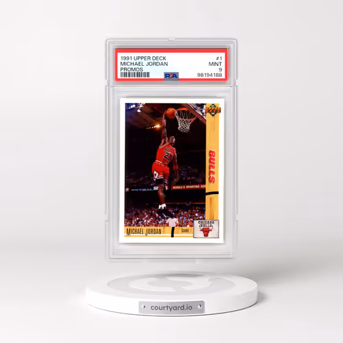 1991 Upper Deck Promos #1 Michael Jordan (PSA 9 MINT)