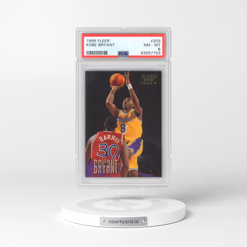 1996 Fleer #203 Kobe Bryant (PSA 8 NM-MT)