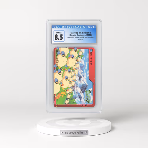 2000 Gold and Silver Anime Series #83 Mareep and Raichu - Part 2 (CGC 8.5 NM-MT+)