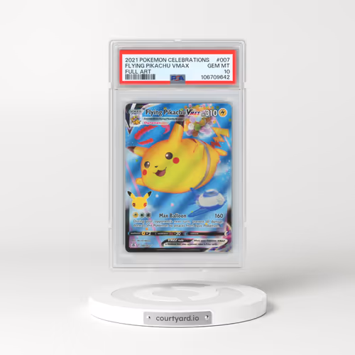 2021 Pokémon Celebrations #007 Flying Pikachu Vmax - Full Art (PSA 10 GEM MINT)