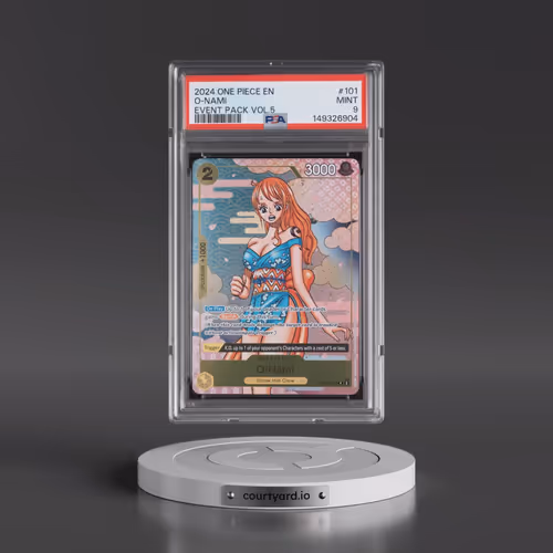 2024 One Piece Event Pack Vol.5 #101 O-Nami (PSA 9 MINT)