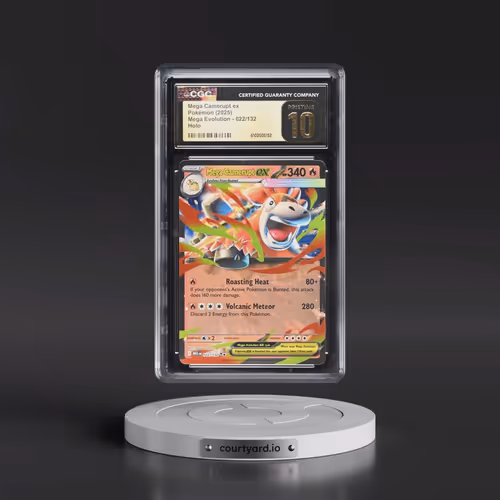 2025 Mega Evolution - MEG EN #022/132 Mega Camerupt ex - Holo (CGC 10 PRISTINE)