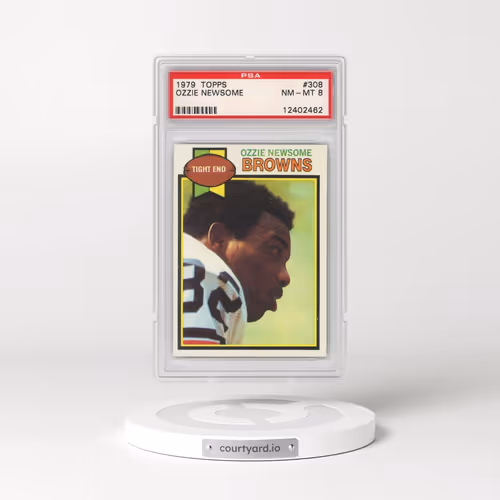 1979 Topps #308 Ozzie Newsome (PSA 8 NM-MT)