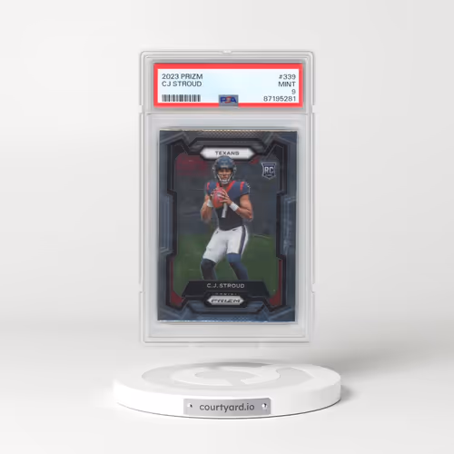 2023 Panini Prizm #339 CJ Stroud (PSA 9 MINT)