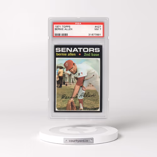 1971 Topps #427 Bernie Allen (PSA 7 NM)