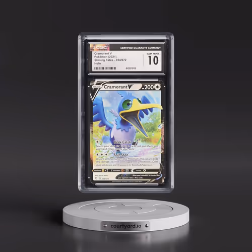 2021 Shining Fates #054/072 Cramorant V - Holo (CGC 10 GEM MINT)