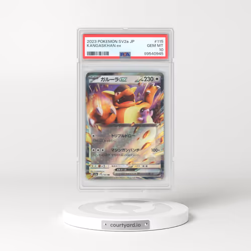 2023 Pokémon Sv2a-Pokemon 151 #115 Kangaskhan EX - Holo (PSA 10 GEM MINT)
