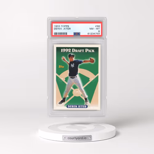 1993 Topps #98 Derek Jeter (PSA 8 NM-MT)