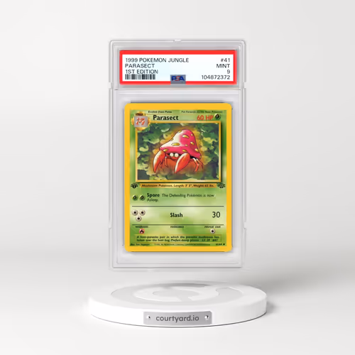 1999 Pokémon Jungle #41 Parasect - 1st Edition (PSA 9 MINT)