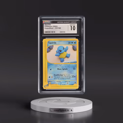 2002 Expedition #131/165 Squirtle (CGC 10 GEM MINT)