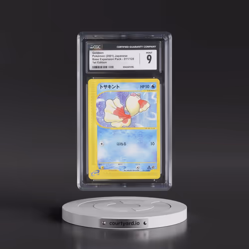 2001 Base Expansion Pack #011/128 Goldeen - 1st Edition (CGC 9 MINT)