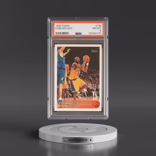 1996 Topps #138 Kobe Bryant (PSA 8 NM-MT)