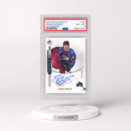 2020 SP Authentic #193 Shane Bowers Autograph