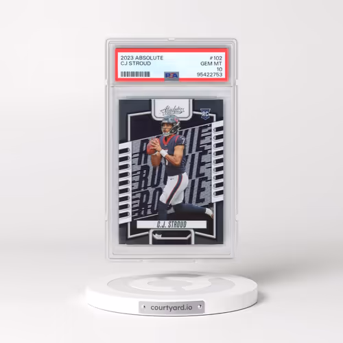 2023 Panini Absolute #102 CJ Stroud (PSA 10 GEM MINT)