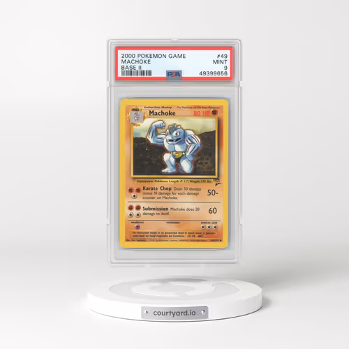 2000 Base Set 2 #49 Machoke (PSA 9 MINT)