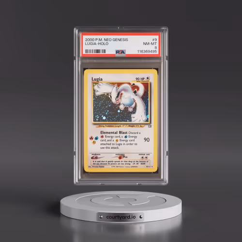 2000 Pokémon Neo Genesis #9 Lugia - Holo (PSA 8 NM-MT)