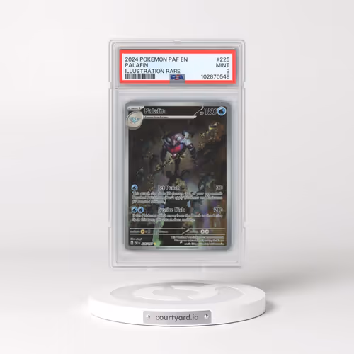 2024 Pokémon Paf EN-Paldean Fates #225 Palafin - Illustration Rare (PSA 9 MINT)