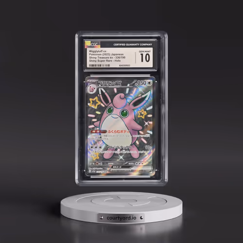2023 Shiny Treasure ex #336/190 Wigglytuff ex - Shiny Super Rare Holo (CGC 10 GEM MINT)