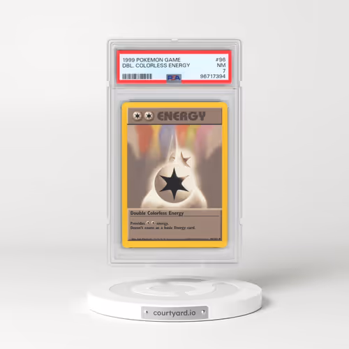 1999 Pokémon Game #96 Double Colorless Energy (PSA 7 NM)
