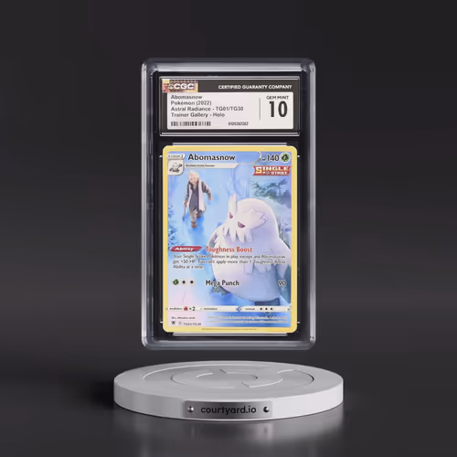 2022 Astral Radiance #TG01/TG30 Abomasnow - Trainer Gallery Holo (CGC 10 GEM MINT)
