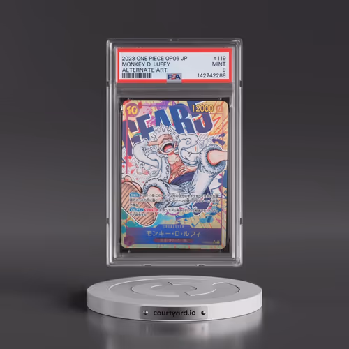 2023 One Piece Japanese Awakening of the New Era #119 Monkey D. Luffy - Alternate Art (PSA 9 MINT)